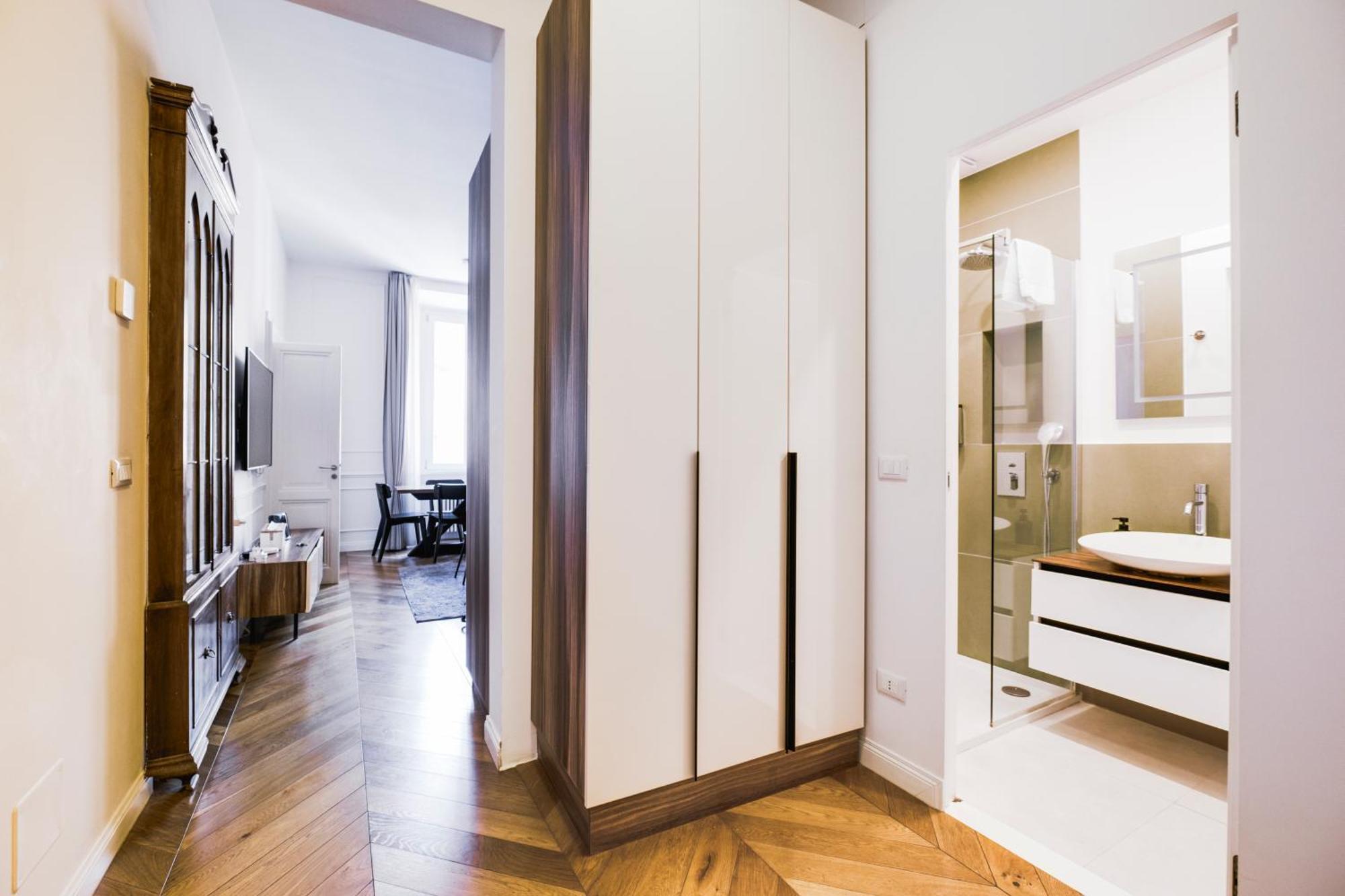 Stylish 1br, 2bath Castel Sant'angelo 6a Appartamento *